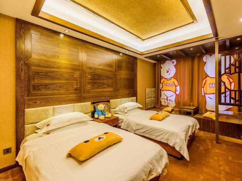 Mount Emei Teddy Bear Hotel Leshan Bagian luar foto
